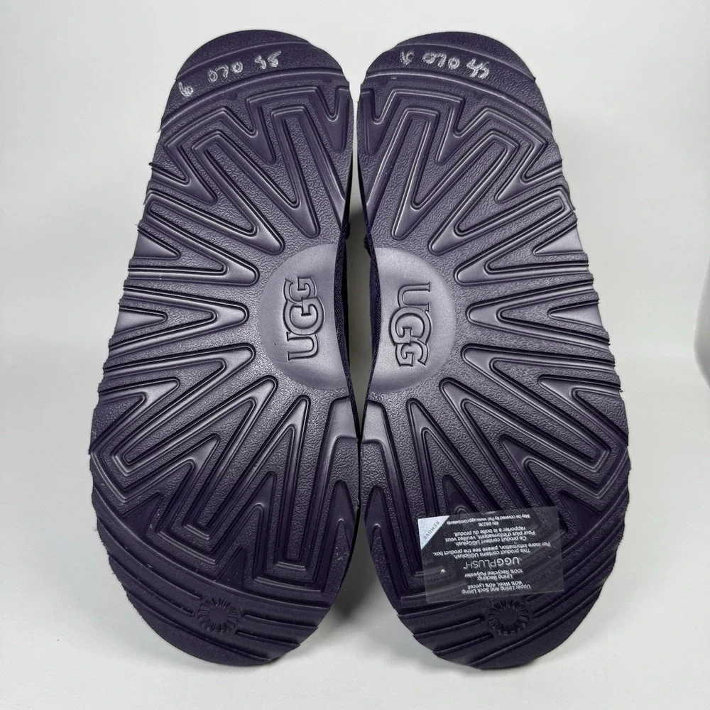 NEW UGG Kids Youth Size‎ 6 Purple Nightshade Classic II Iridescent Stars Boots